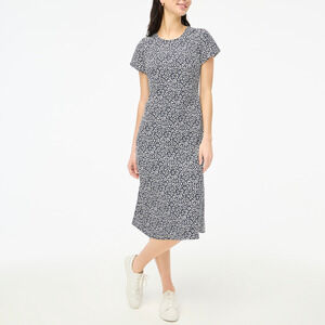 J.Crew Factory Crepe midi slip dress 4